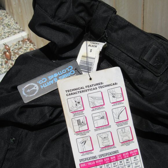 Brand New Ocean & Earth Black Ski Snow Pants Men's Size Small 32 x 30 - Picture 12 of 12